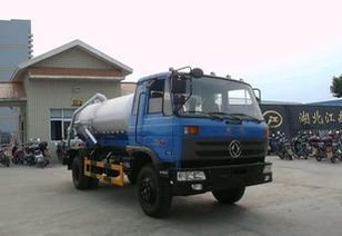 2011年東風(fēng)平頭吸污車 尖頭吸污車 東風(fēng)金霸吸糞車廠價直銷 東風(fēng)平頭吸吸車圖片