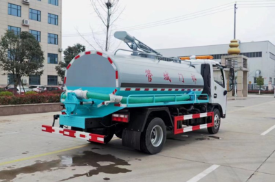 東風(fēng)5方吸糞車配置說明